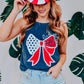 God Bless America Bow Tank Top