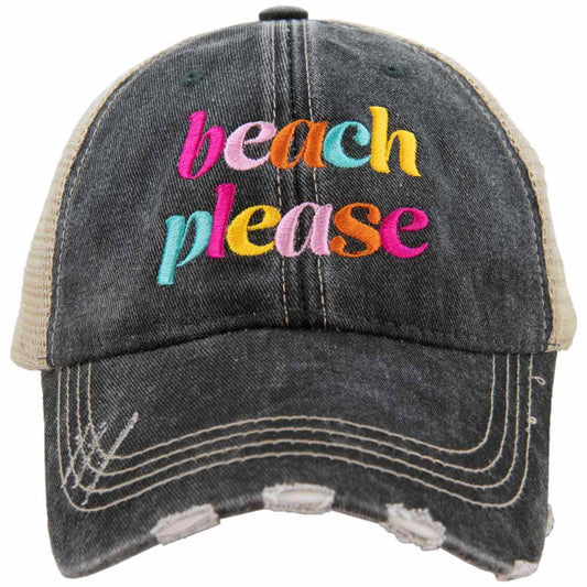 Beach Please Trucker Hat