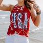 Plus - USA Bomba Red Tank Top