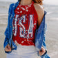 USA Bomba Red Tank Top