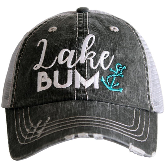 Lake Bum Embroidered Trucker Hat