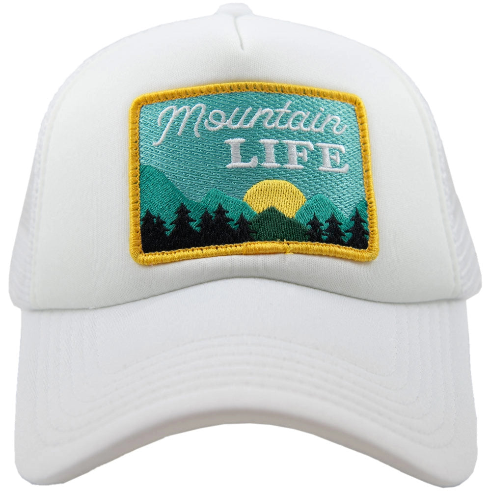 Mountain Life foam trucker hat